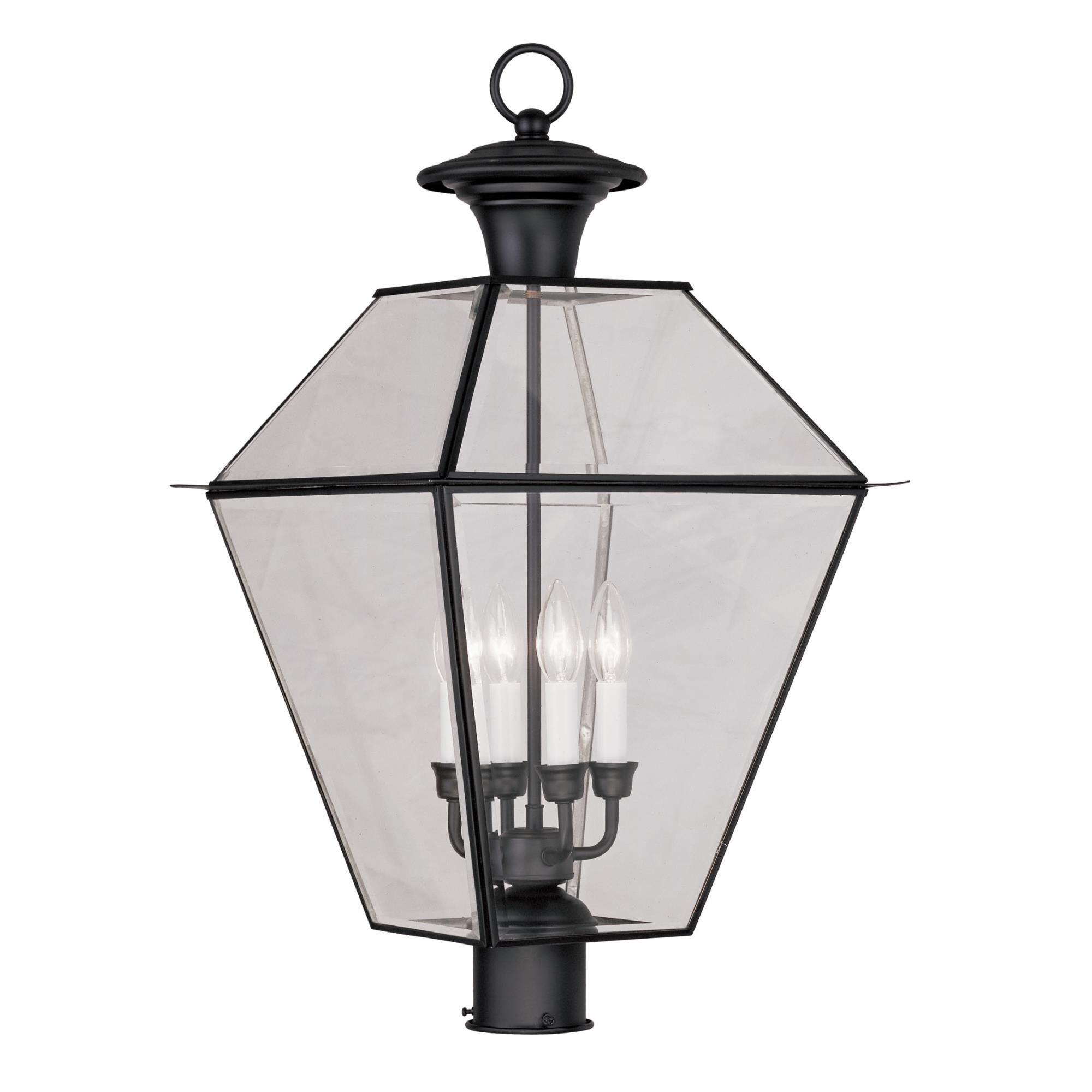 Westover 27 Inch Tall 4 Light Outdoor Post Lamp by Livex Lighting
